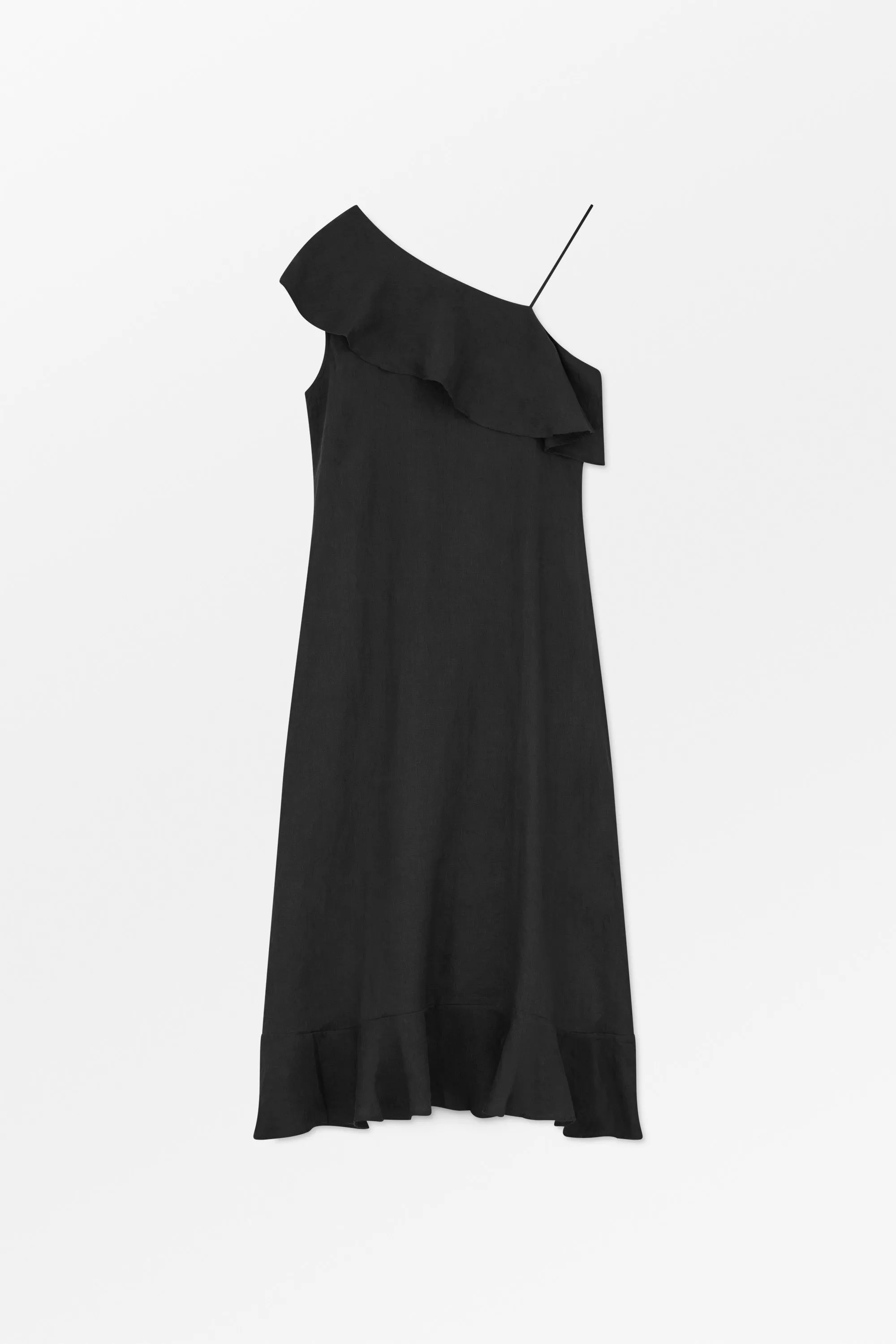 Fiore offshoulder dress - Black sold by Skall Studio