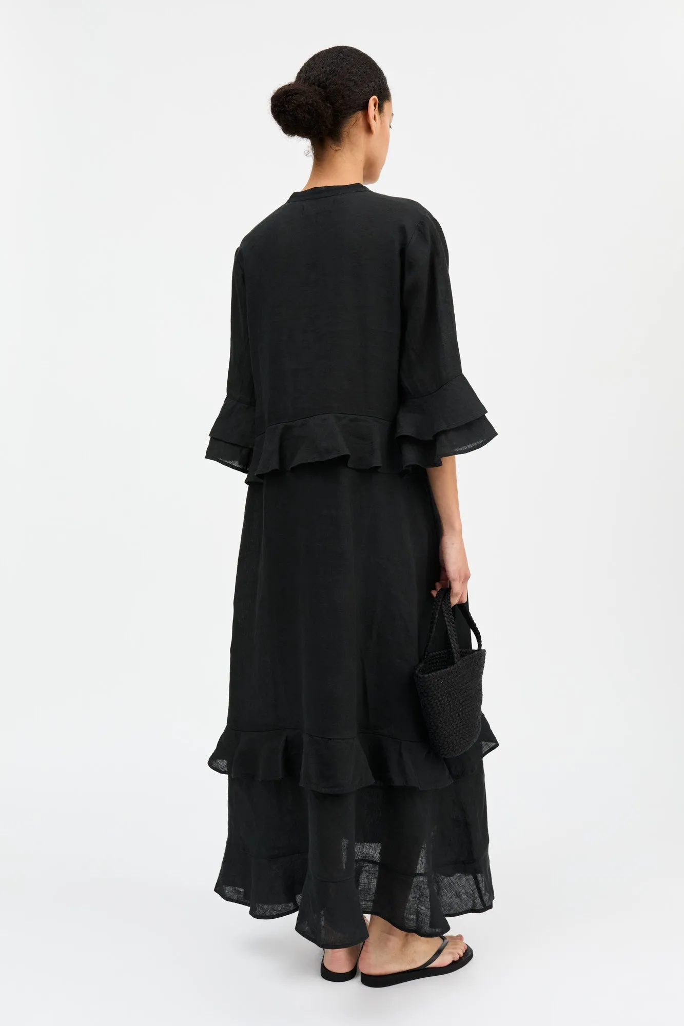 Frigga dress - Black sold by Skall Studio product image thumbnail 4