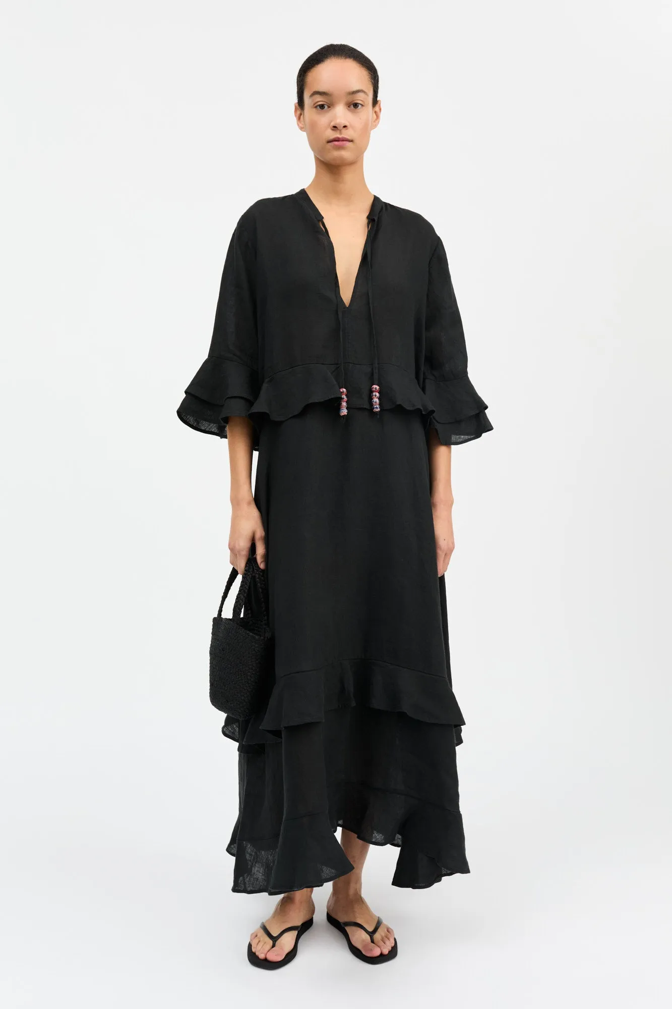 Frigga dress - Black sold by Skall Studio product image thumbnail 2