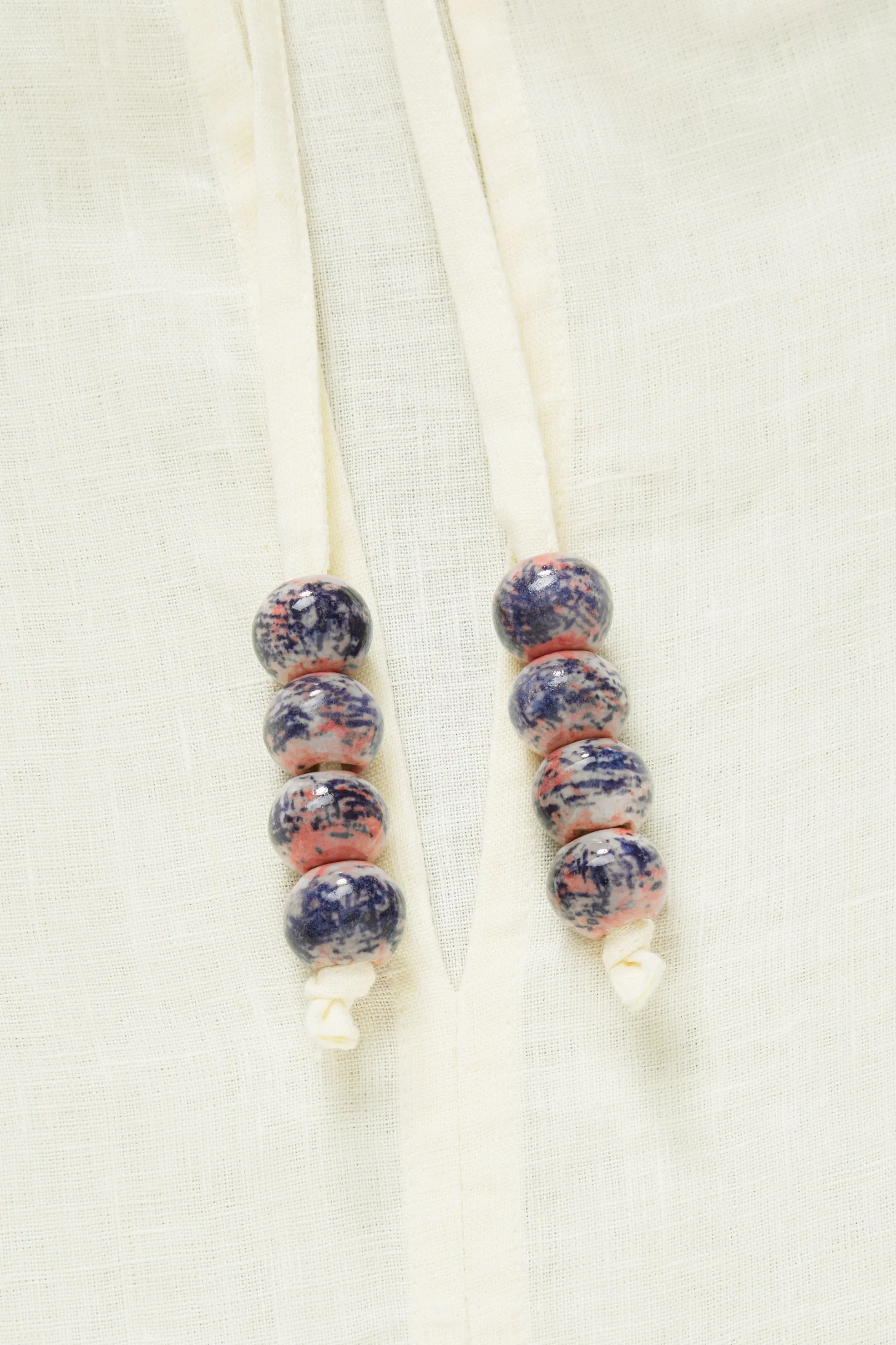 Frigga flounce shirt - Buttermilk sold by Skall Studio product image thumbnail 5