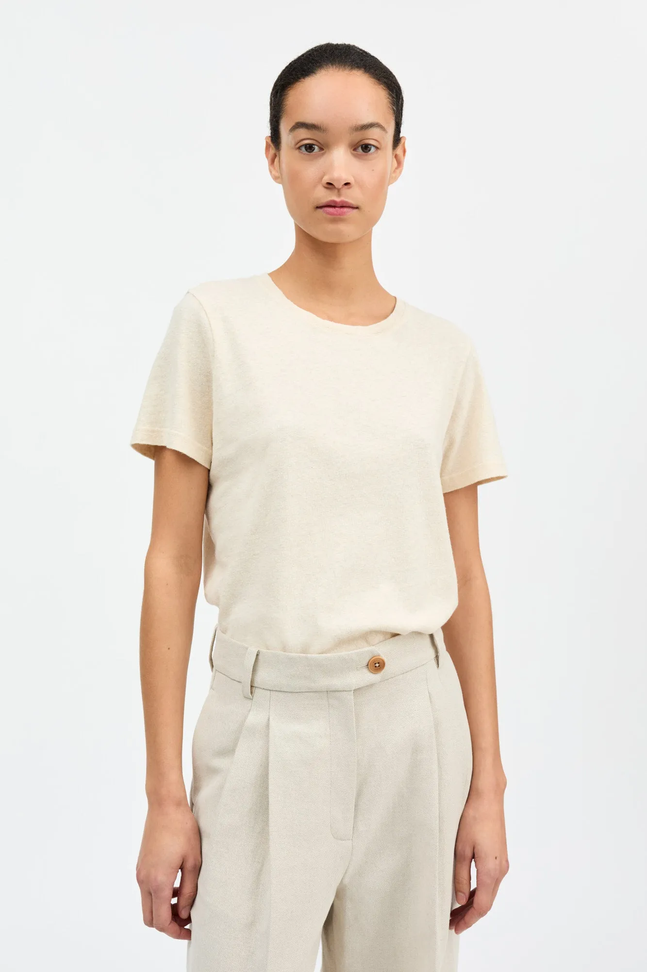 Mika tee - Ecru sold by Skall Studio product image thumbnail 2