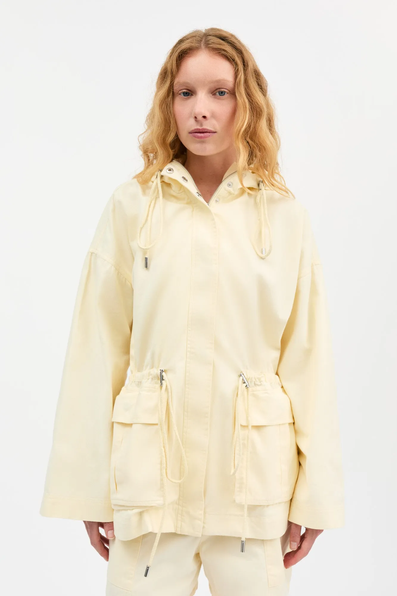 Garden parka jacket - Butter sold by Skall Studio product image thumbnail 2