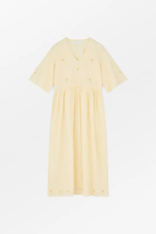 Fleurie dress - Buttermilk made by Skall Studio