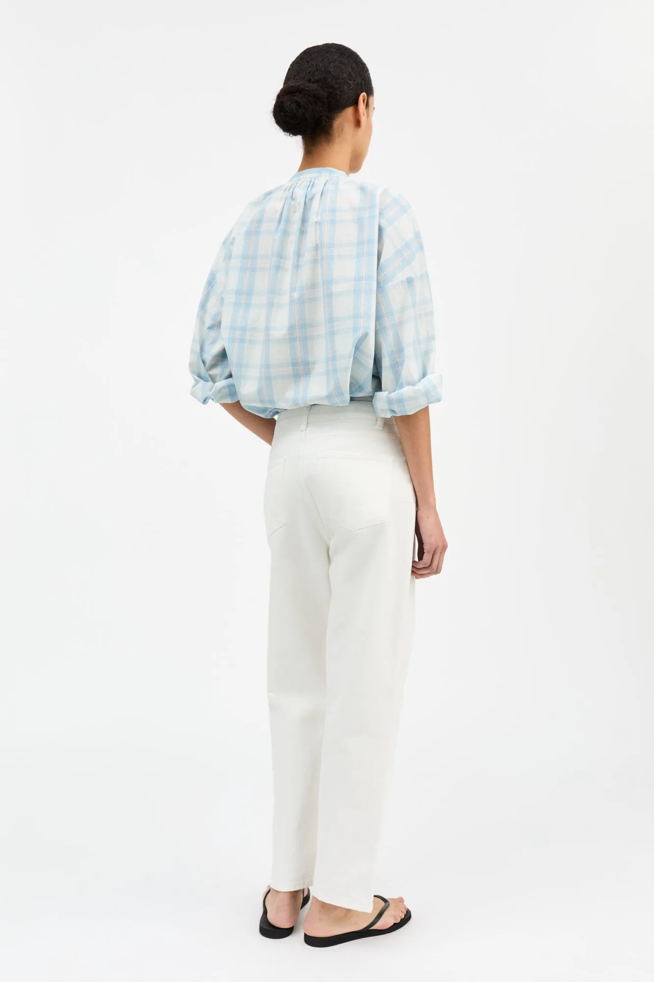 Cilla shirt - Vintage check sold by Skall Studio product image thumbnail 4