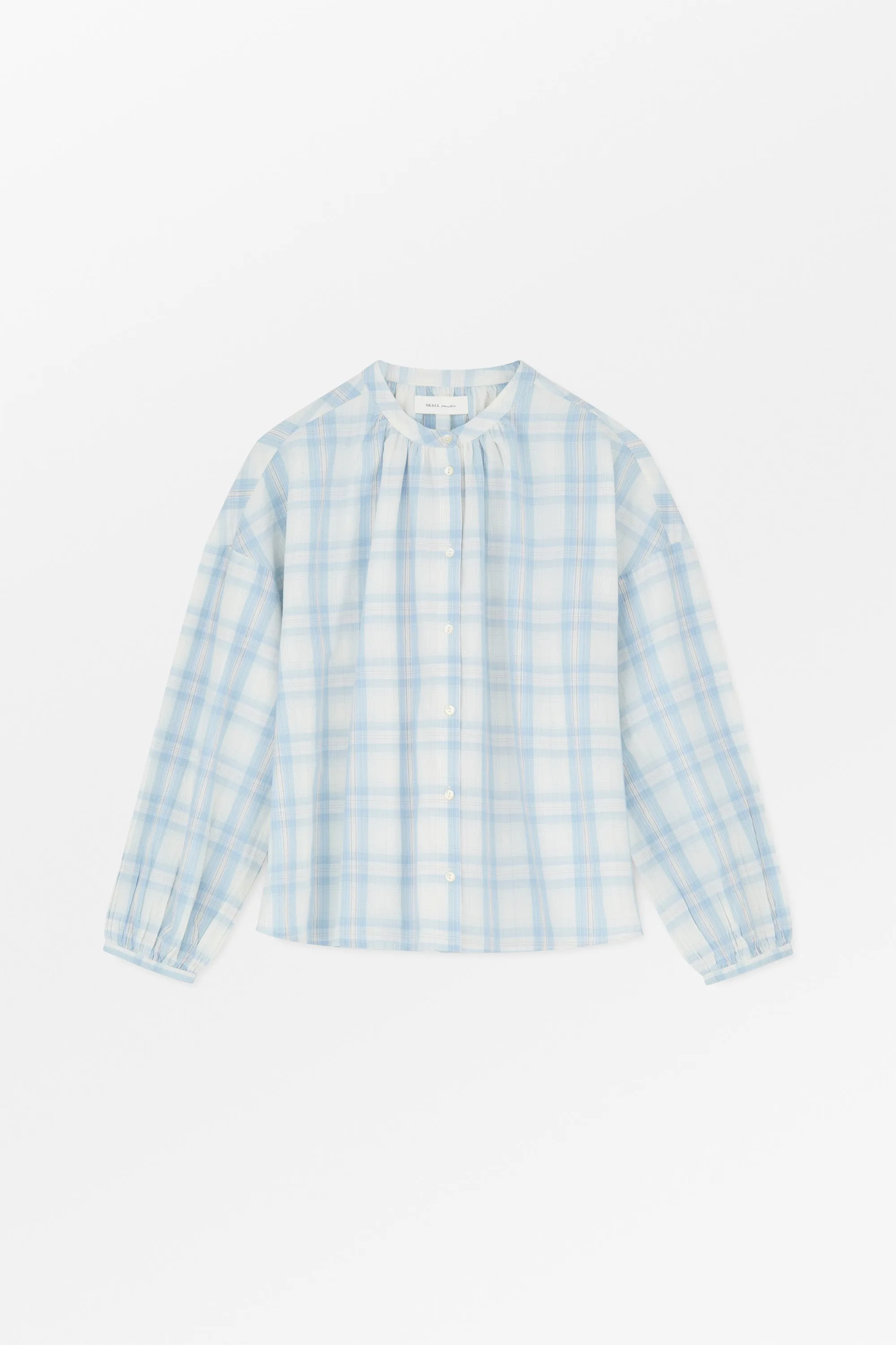 Cilla shirt - Vintage check sold by Skall Studio