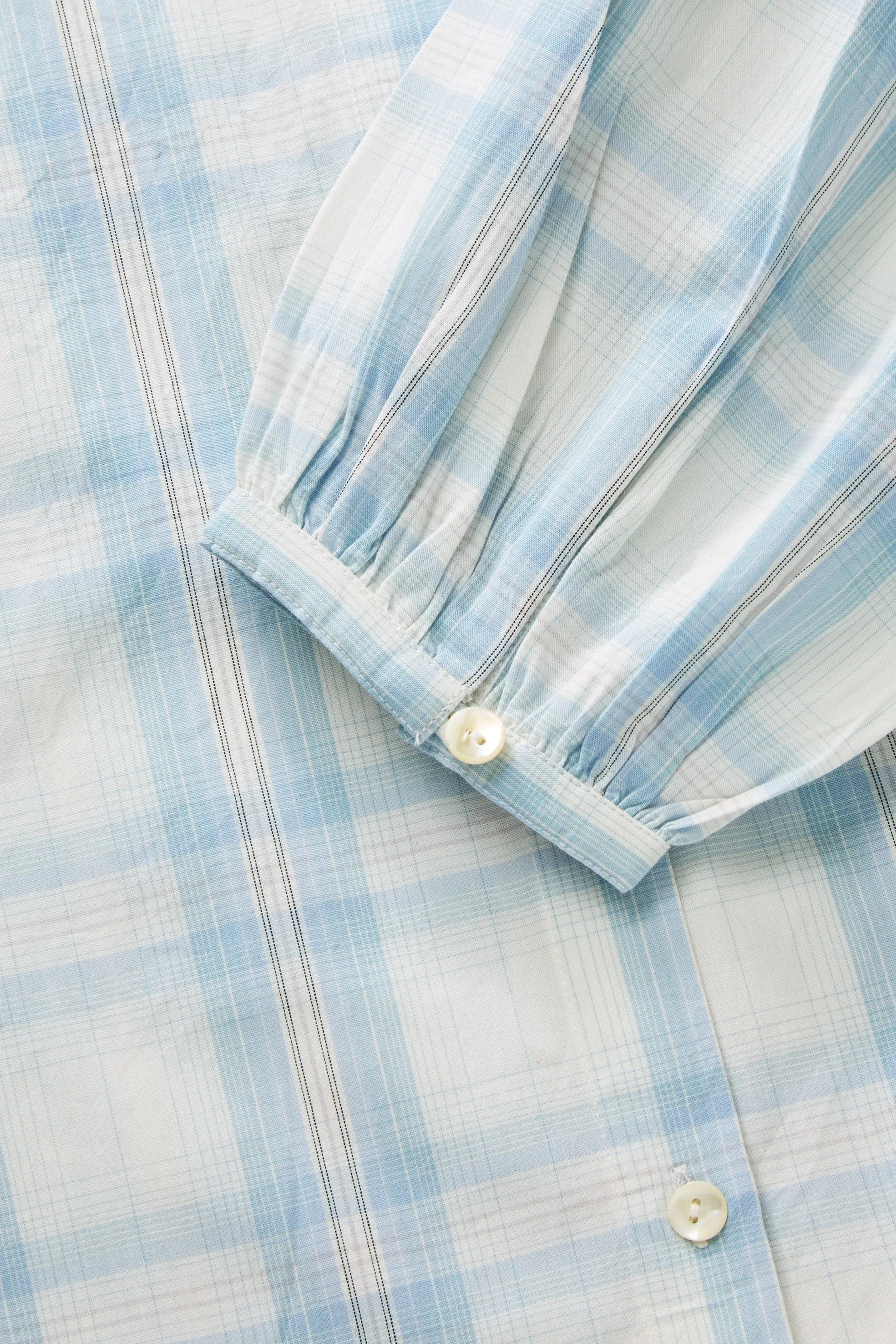 Cilla shirt - Vintage check sold by Skall Studio product image thumbnail 5