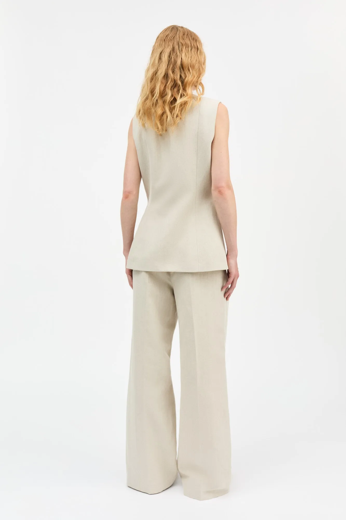 Clementine waistcoat - Natural sold by Skall Studio product image thumbnail 4