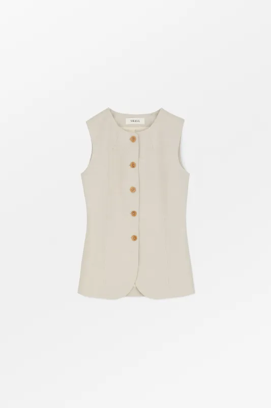 Clementine waistcoat - Natural made by Skall Studio