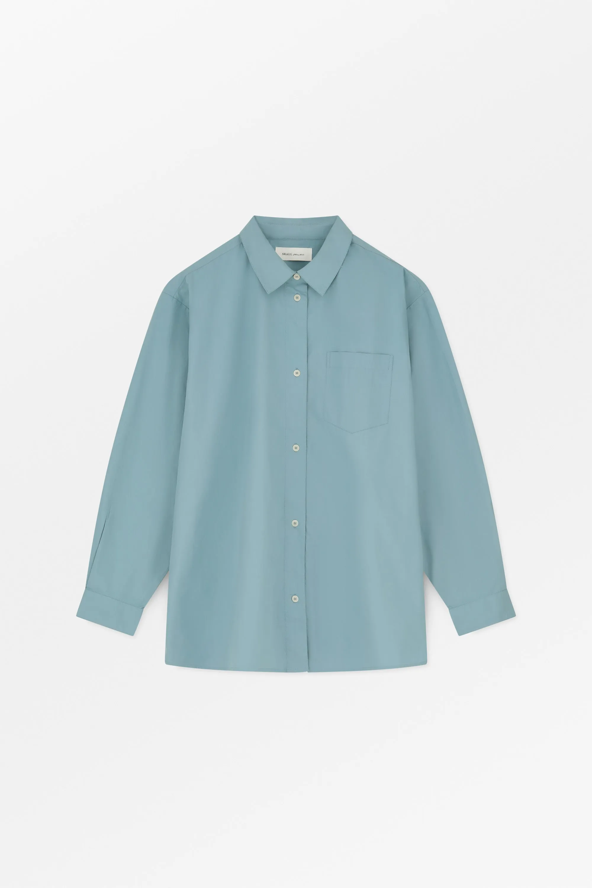 Edgar shirt - Aqua sold by Skall Studio