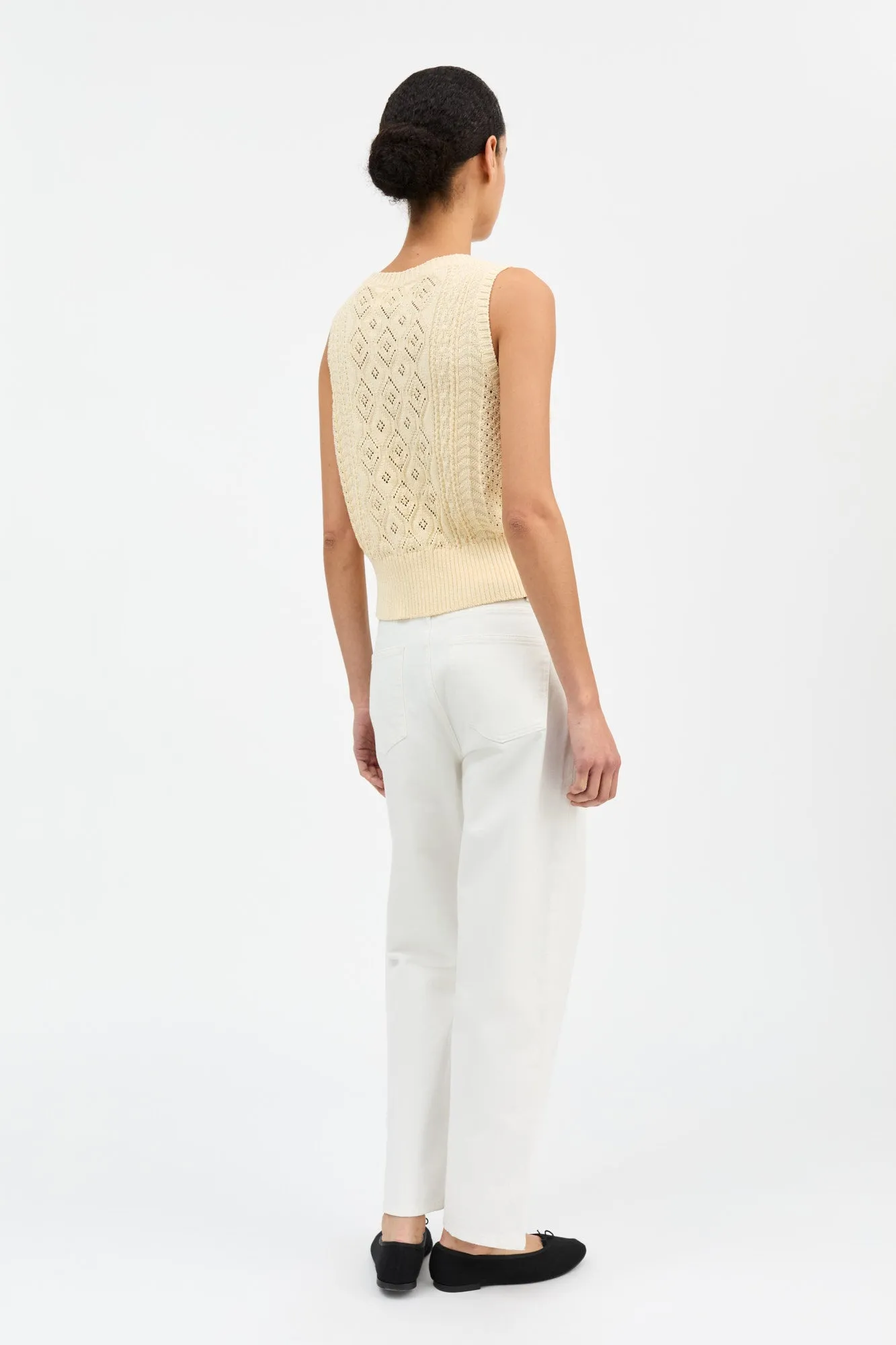 Alexa top - Pastel yellow sold by Skall Studio product image thumbnail 4