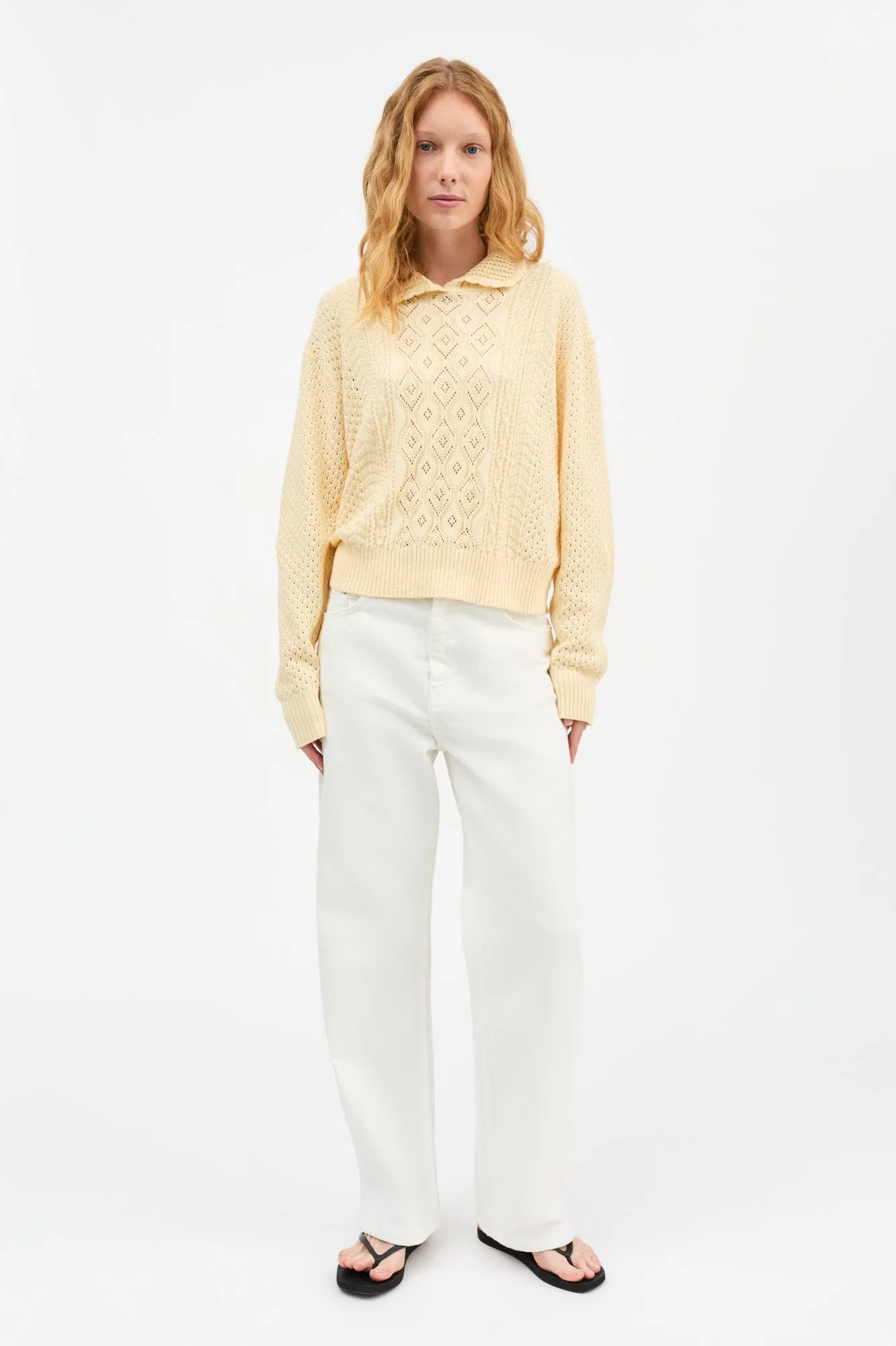 Alexa jumper - Pastel yellow sold by Skall Studio product image thumbnail 3