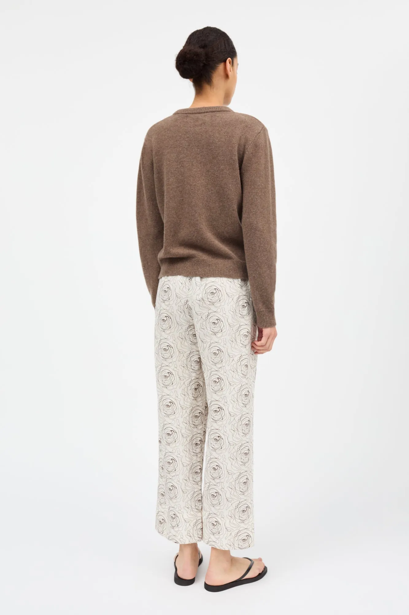 Jasmine pants - Ecru sold by Skall Studio product image thumbnail 4