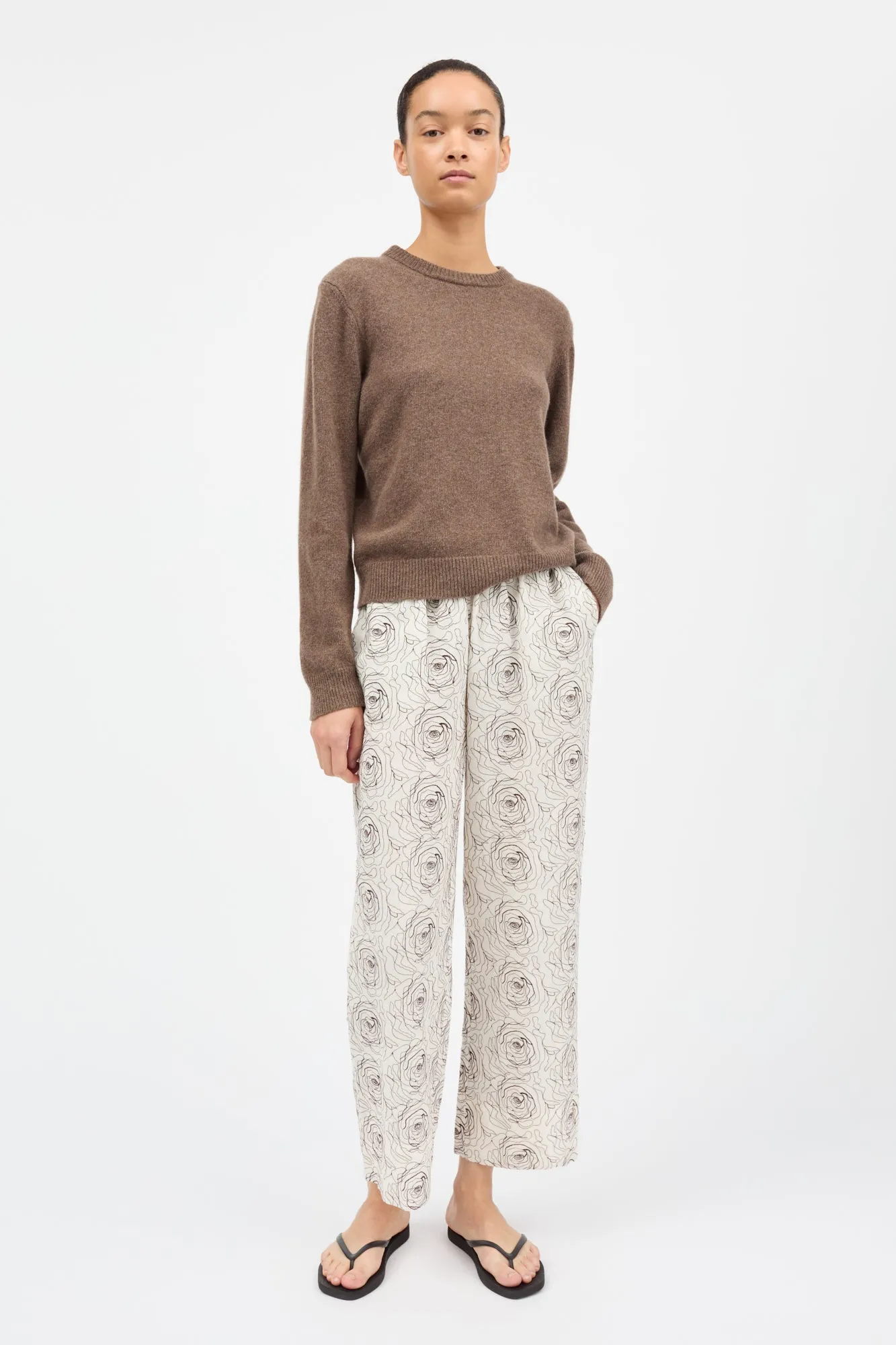 Jasmine pants - Ecru sold by Skall Studio product image thumbnail 2