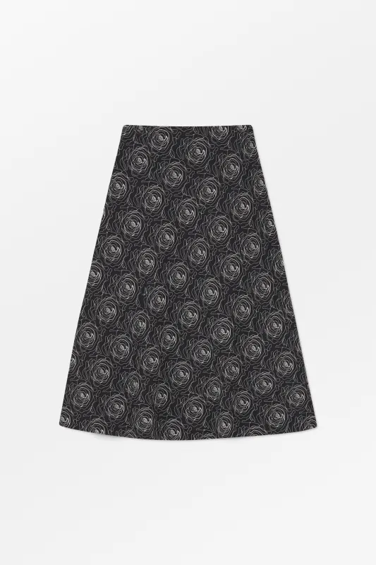 Mila skirt - Black made by Skall Studio