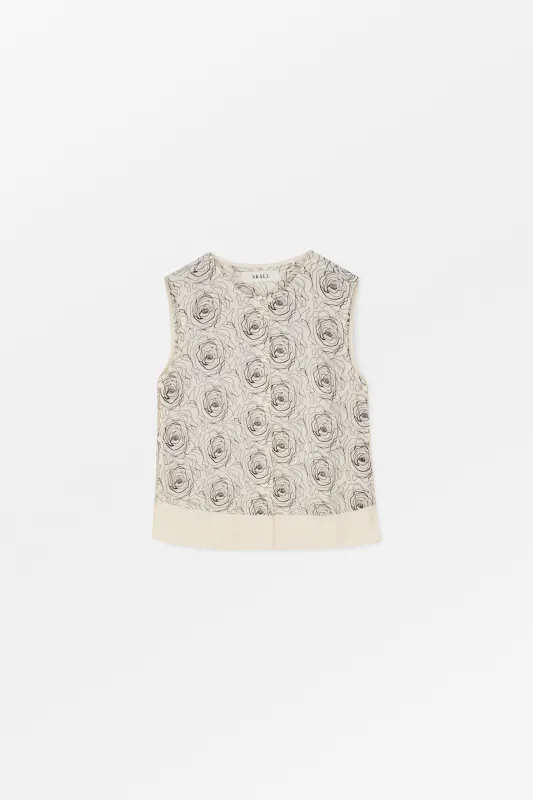 Mollie top - Ecru made by Skall Studio