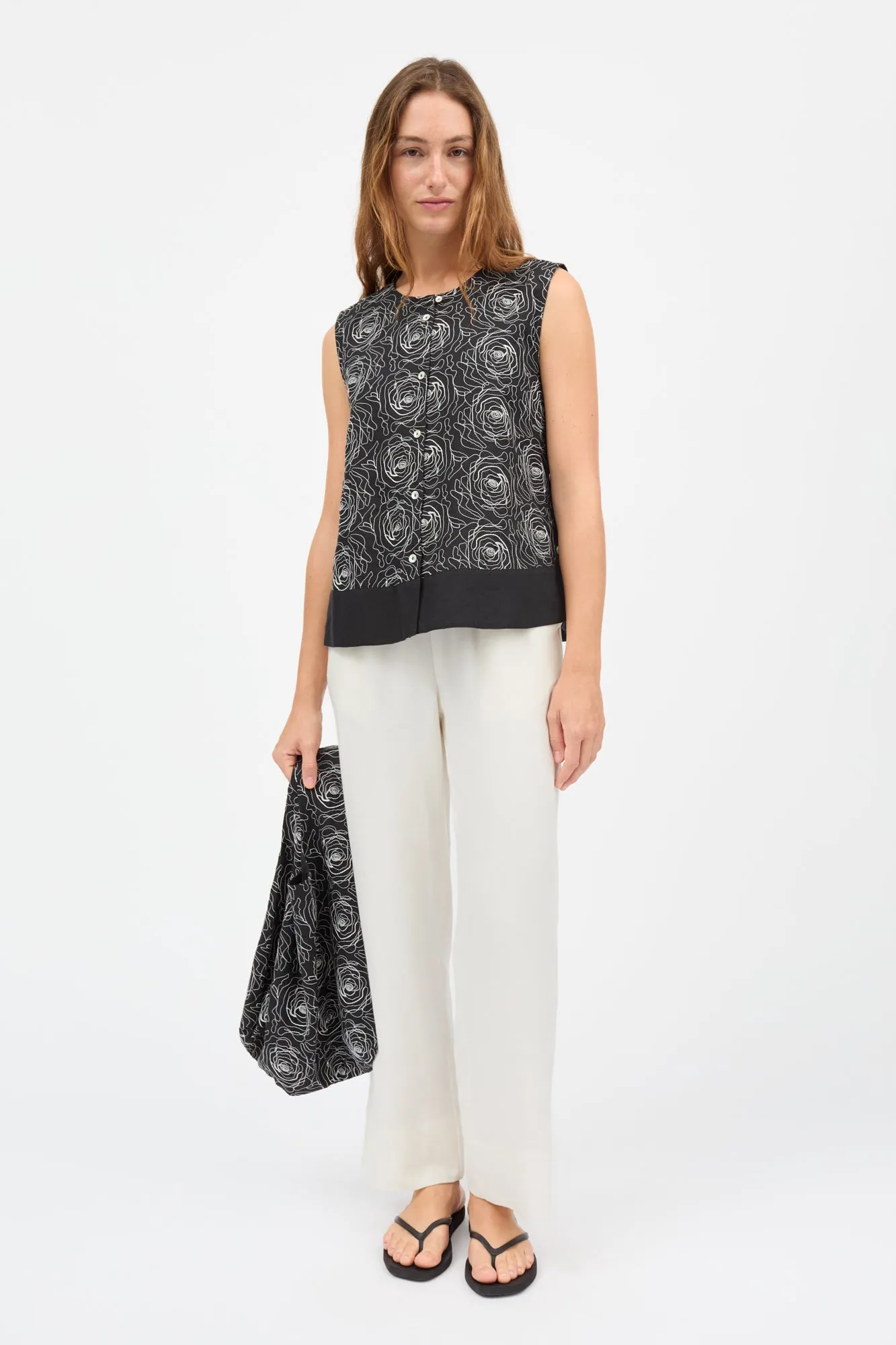 Mollie top - Black sold by Skall Studio product image thumbnail 3