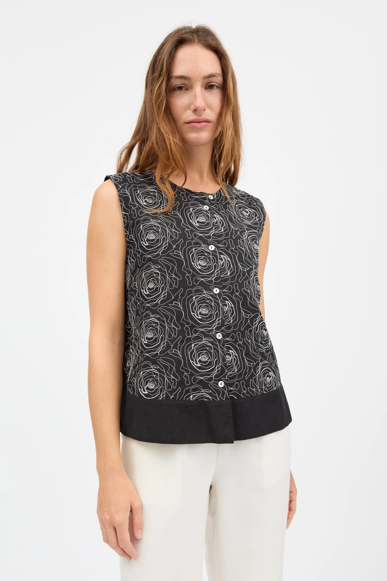 Mollie top - Black sold by Skall Studio product image thumbnail 2