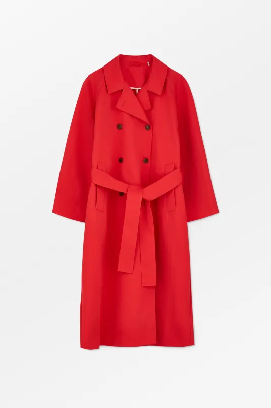 Spring coat - Clear red made by Skall Studio