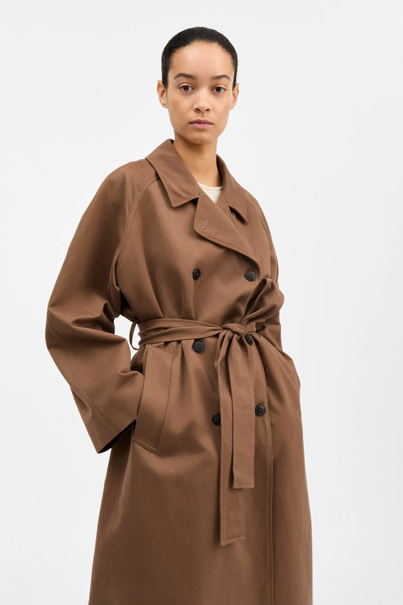Spring coat - Brown sold by Skall Studio product image thumbnail 3