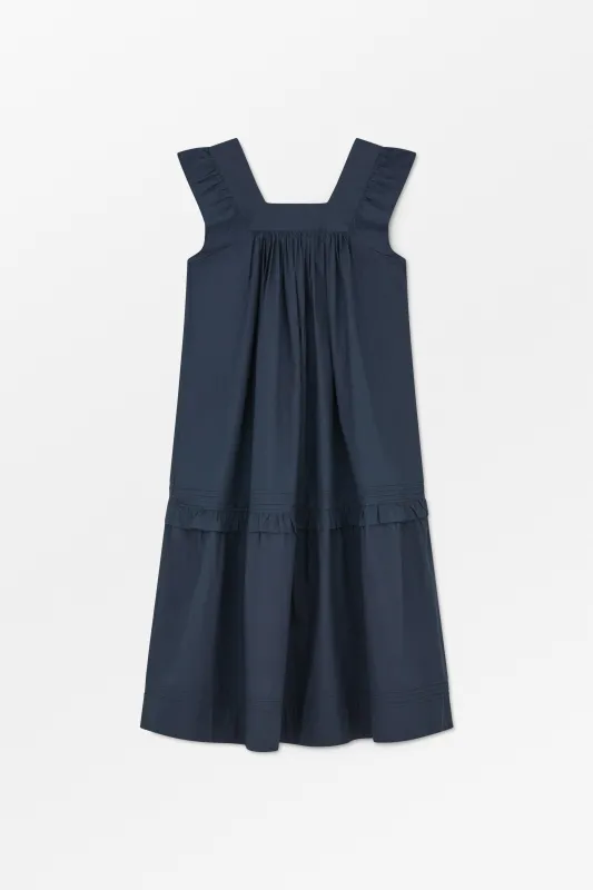 Alina dress - Dark navy made by Skall Studio