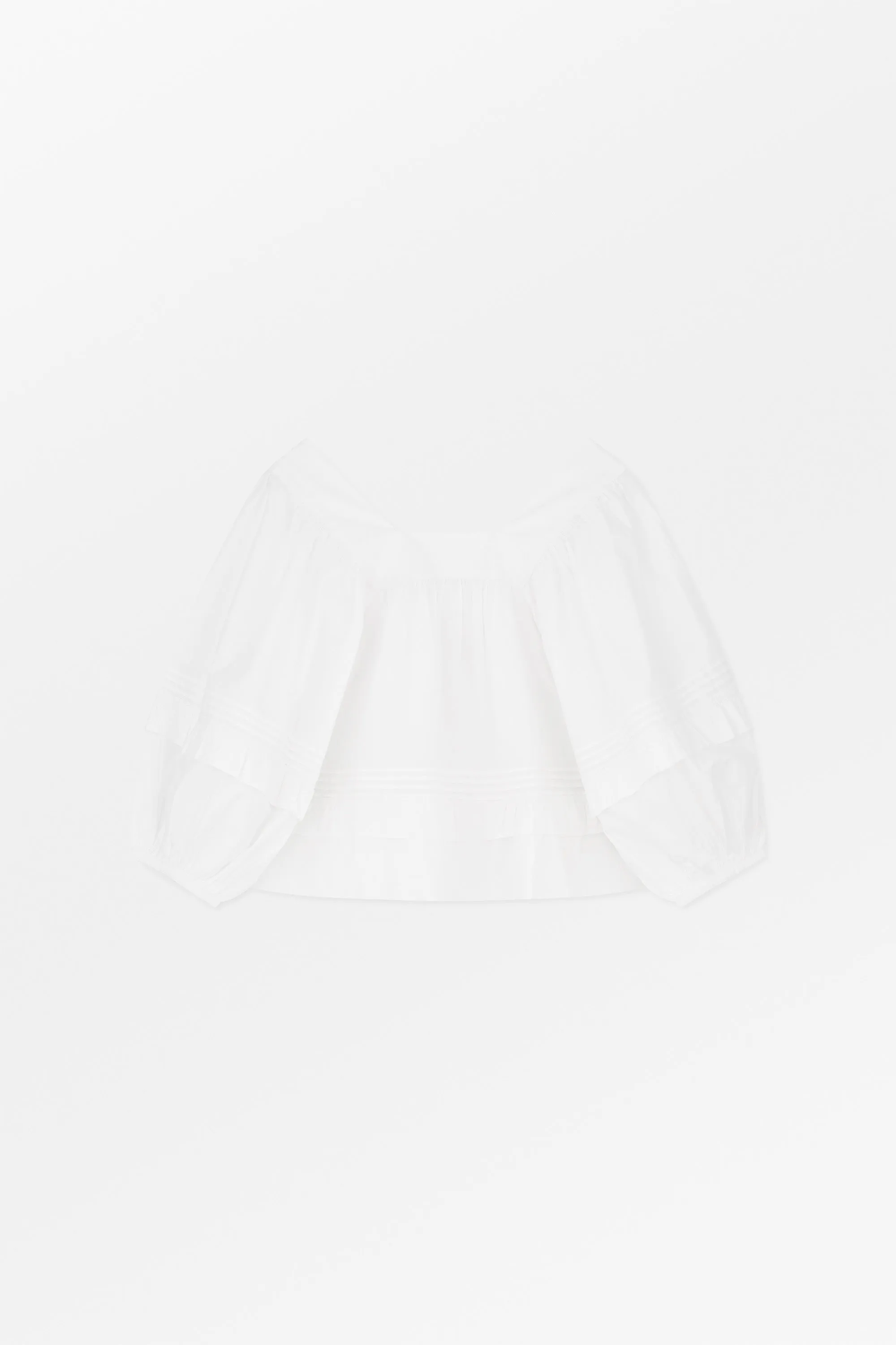 Alice blouse - Optic white sold by Skall Studio