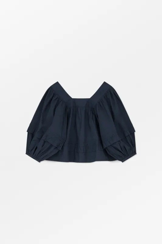 Alice blouse - Dark navy sold by Skall Studio