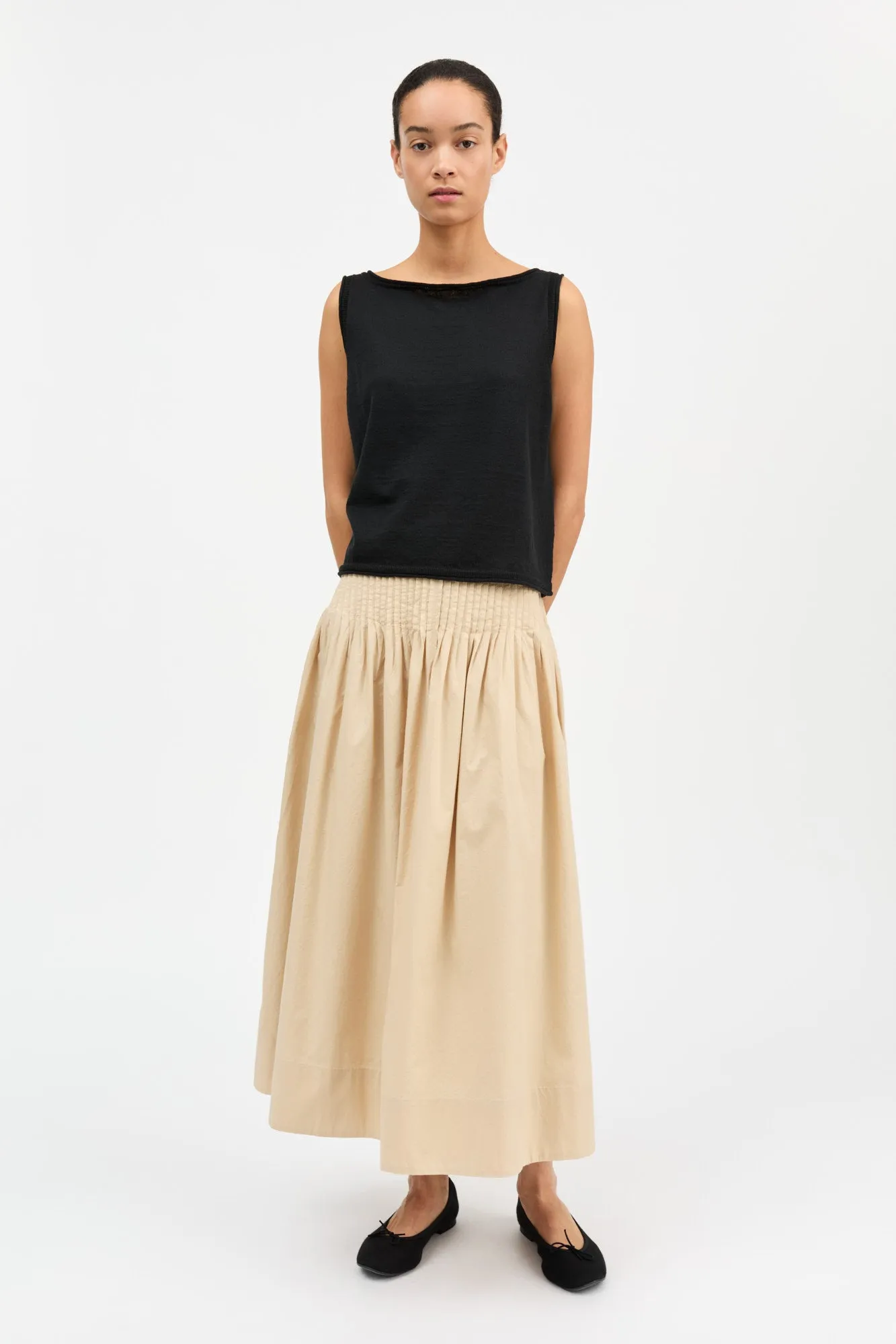 Pavlova skirt - Soft sand sold by Skall Studio product image thumbnail 2