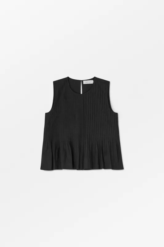 Pavlova top - Black made by Skall Studio