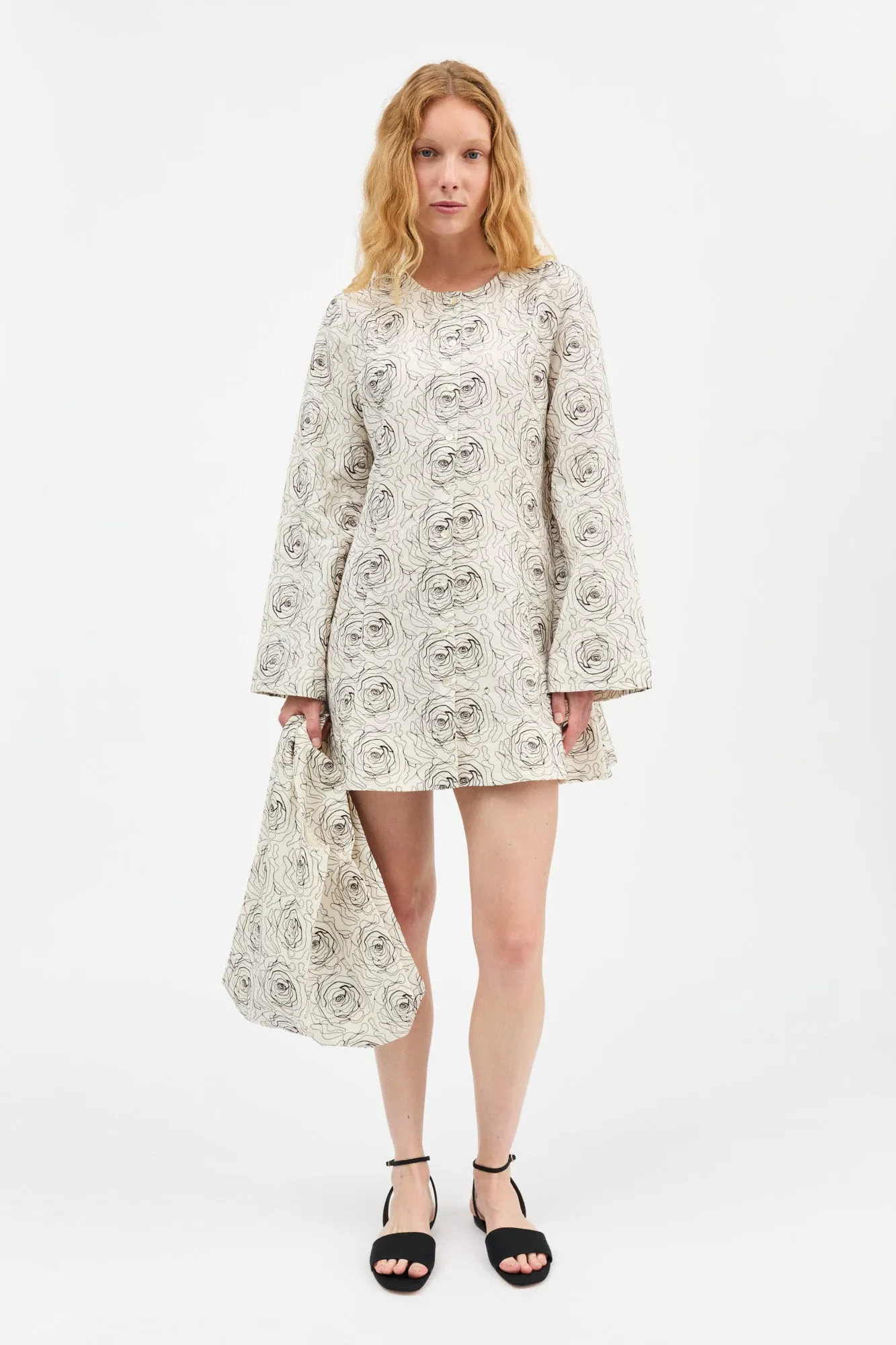 Mollie dress - Ecru sold by Skall Studio product image thumbnail 2