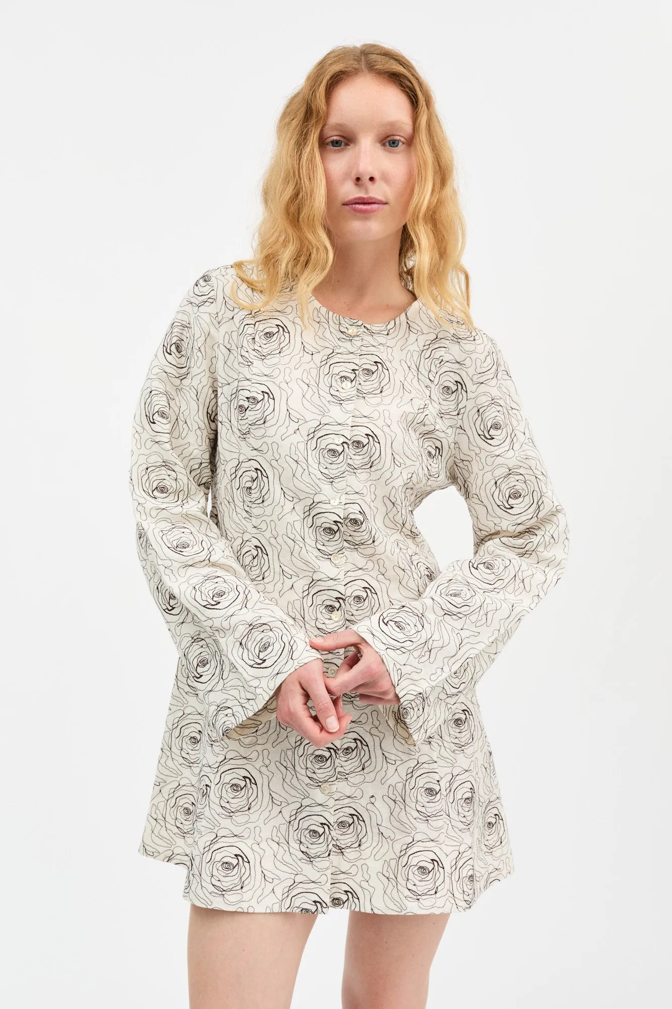 Mollie dress - Ecru sold by Skall Studio product image thumbnail 4