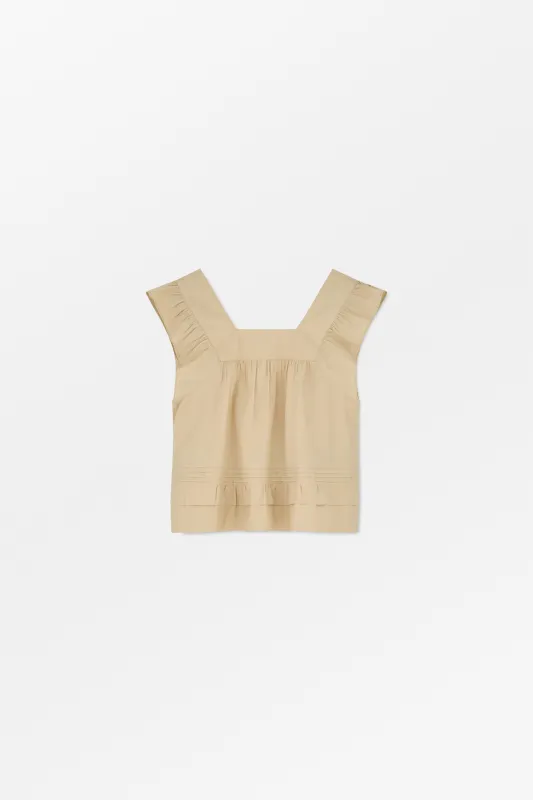 Alice top - Soft sand sold by Skall Studio