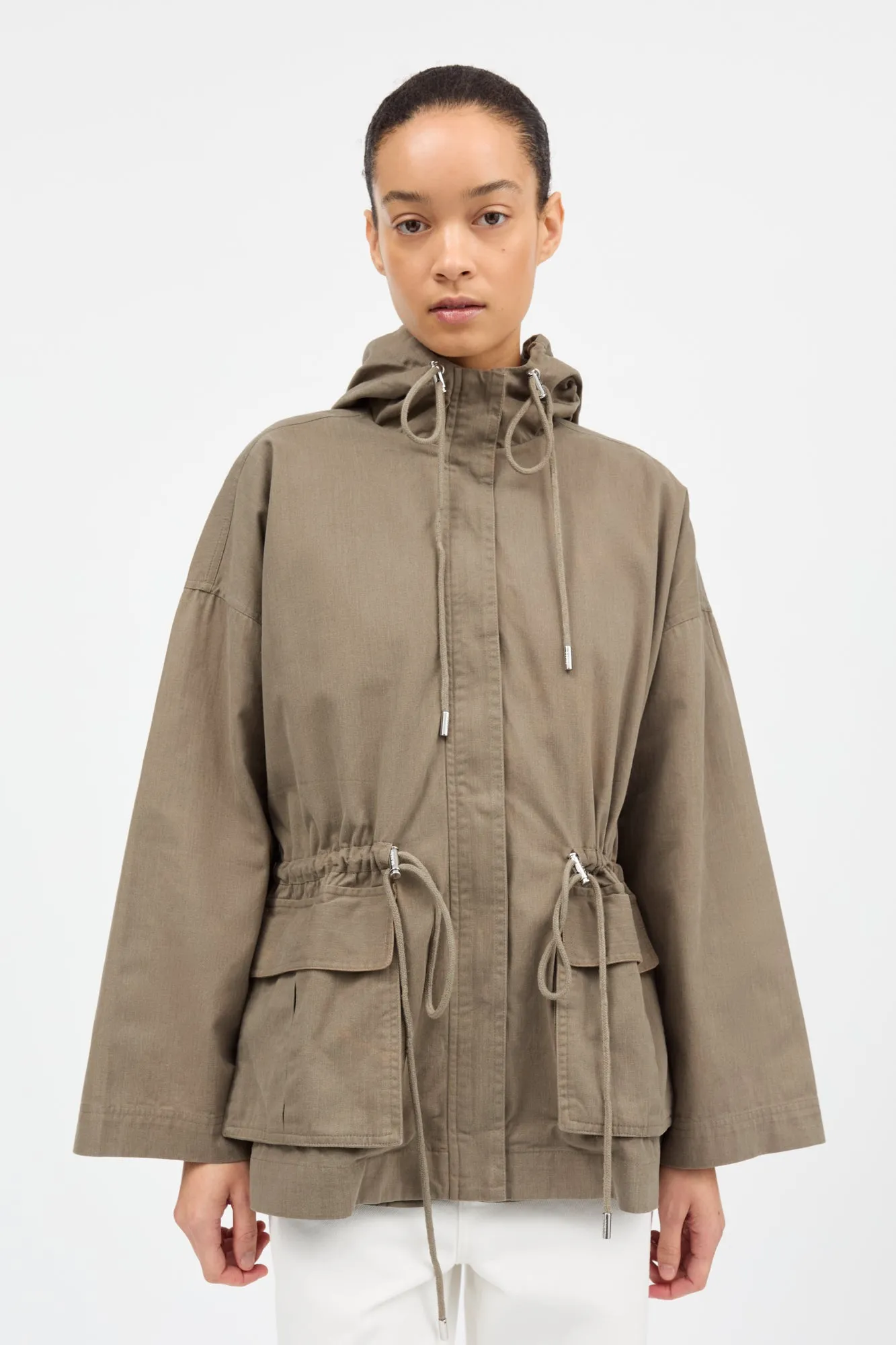 Garden parka jacket - Khaki sold by Skall Studio product image thumbnail 2