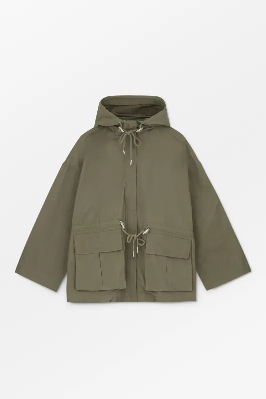 Garden parka jacket - Khaki made by Skall Studio