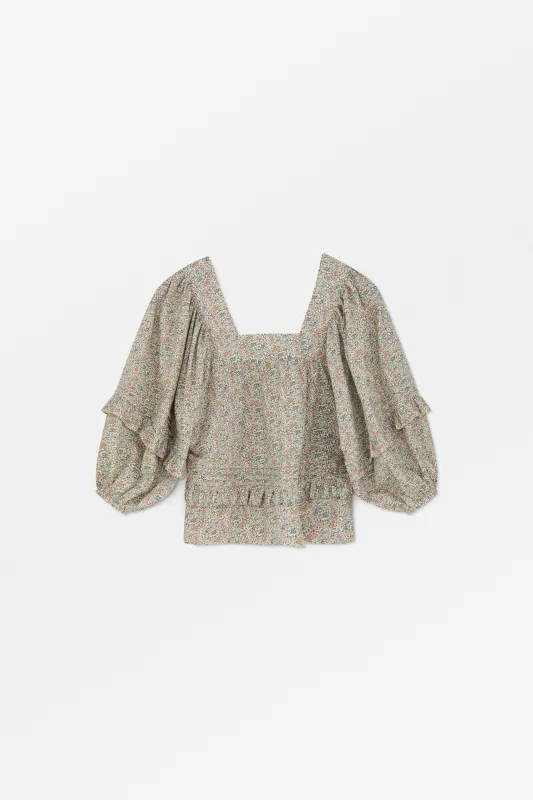 Hope blouse - Flower field sold by Skall Studio