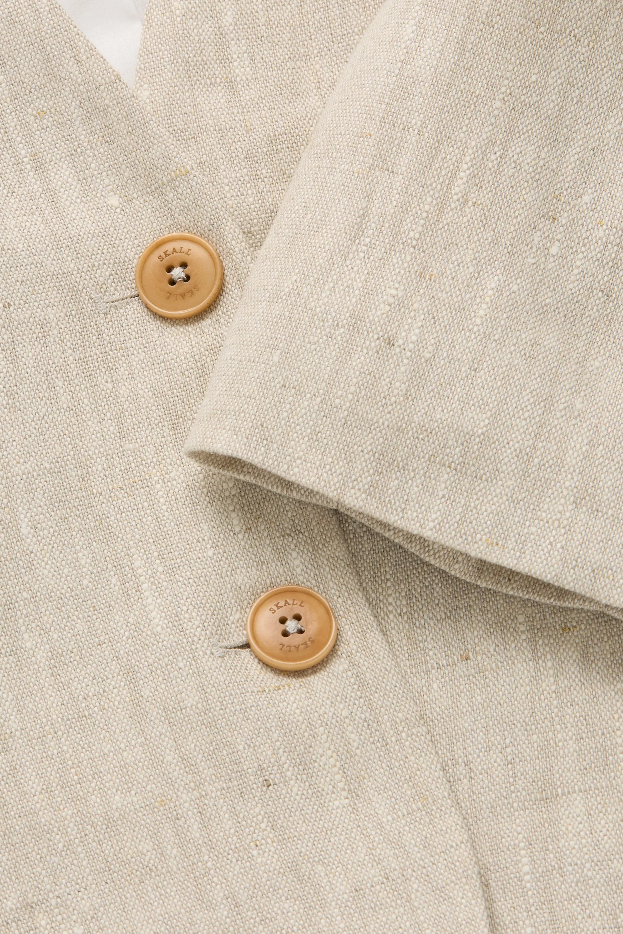 Belleville blazer - Light linen sold by Skall Studio product image thumbnail 5