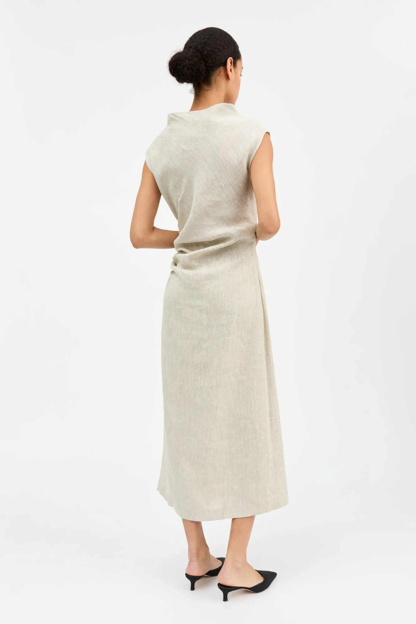 Sahara dress - Light linen sold by Skall Studio product image thumbnail 4