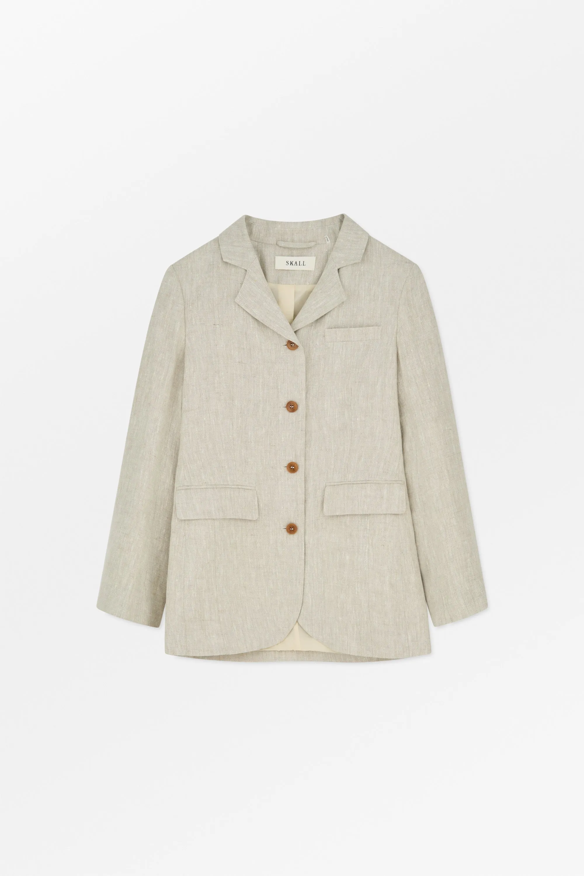 Sahara blazer - Light linen sold by Skall Studio