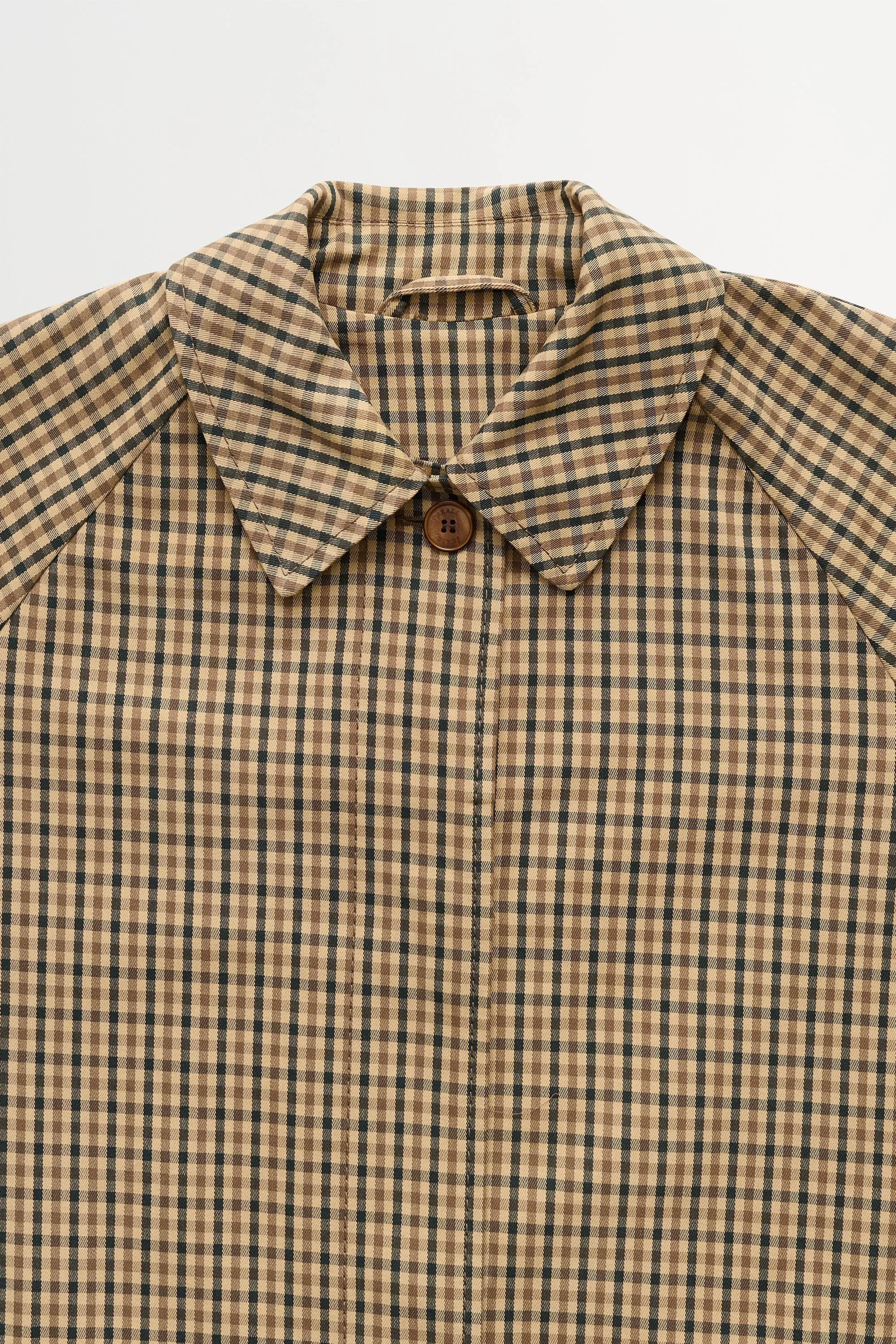 Maryanne coat check - Brown/beige check sold by Skall Studio product image thumbnail 2