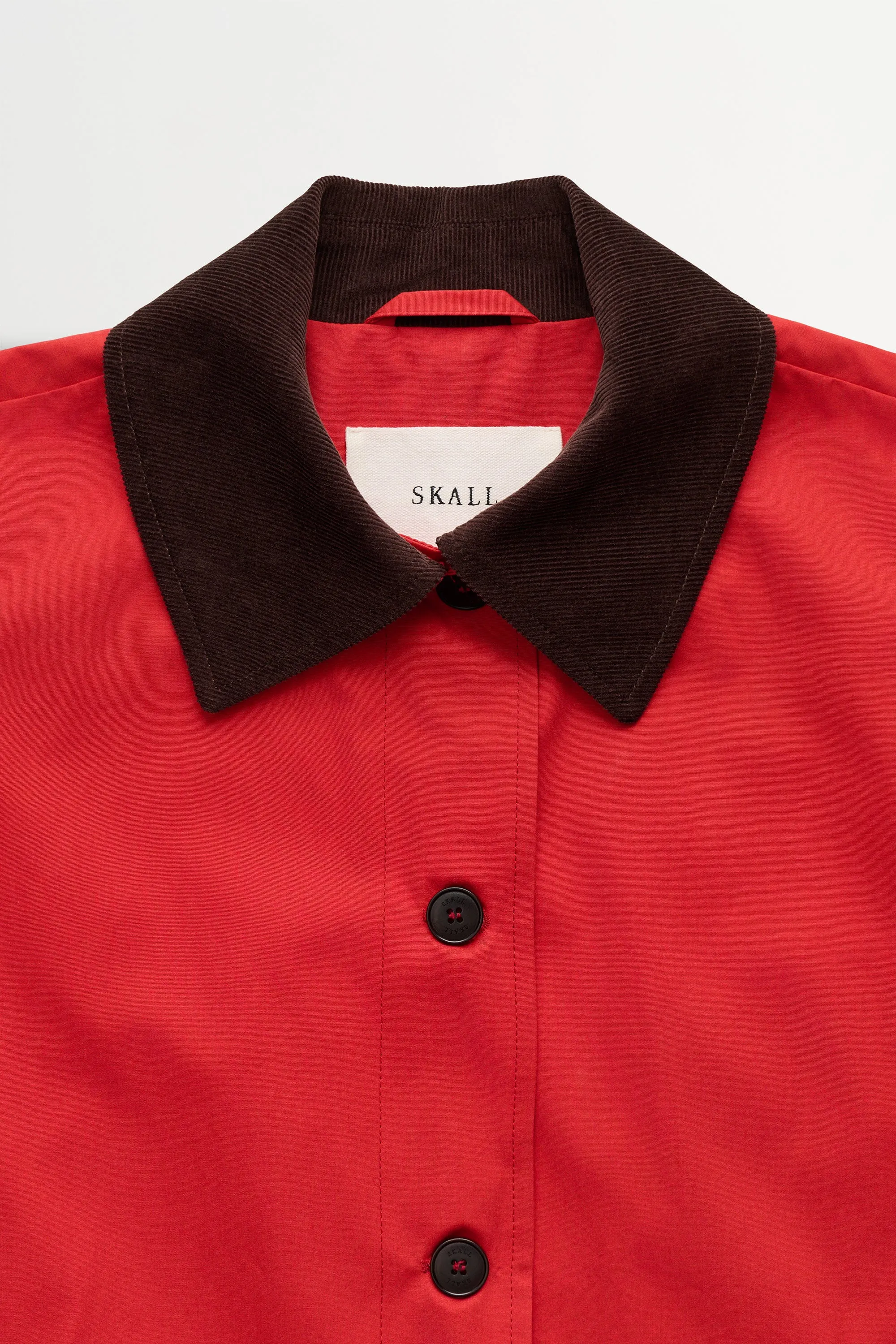Gaby mac coat - Aurora red sold by Skall Studio product image thumbnail 3