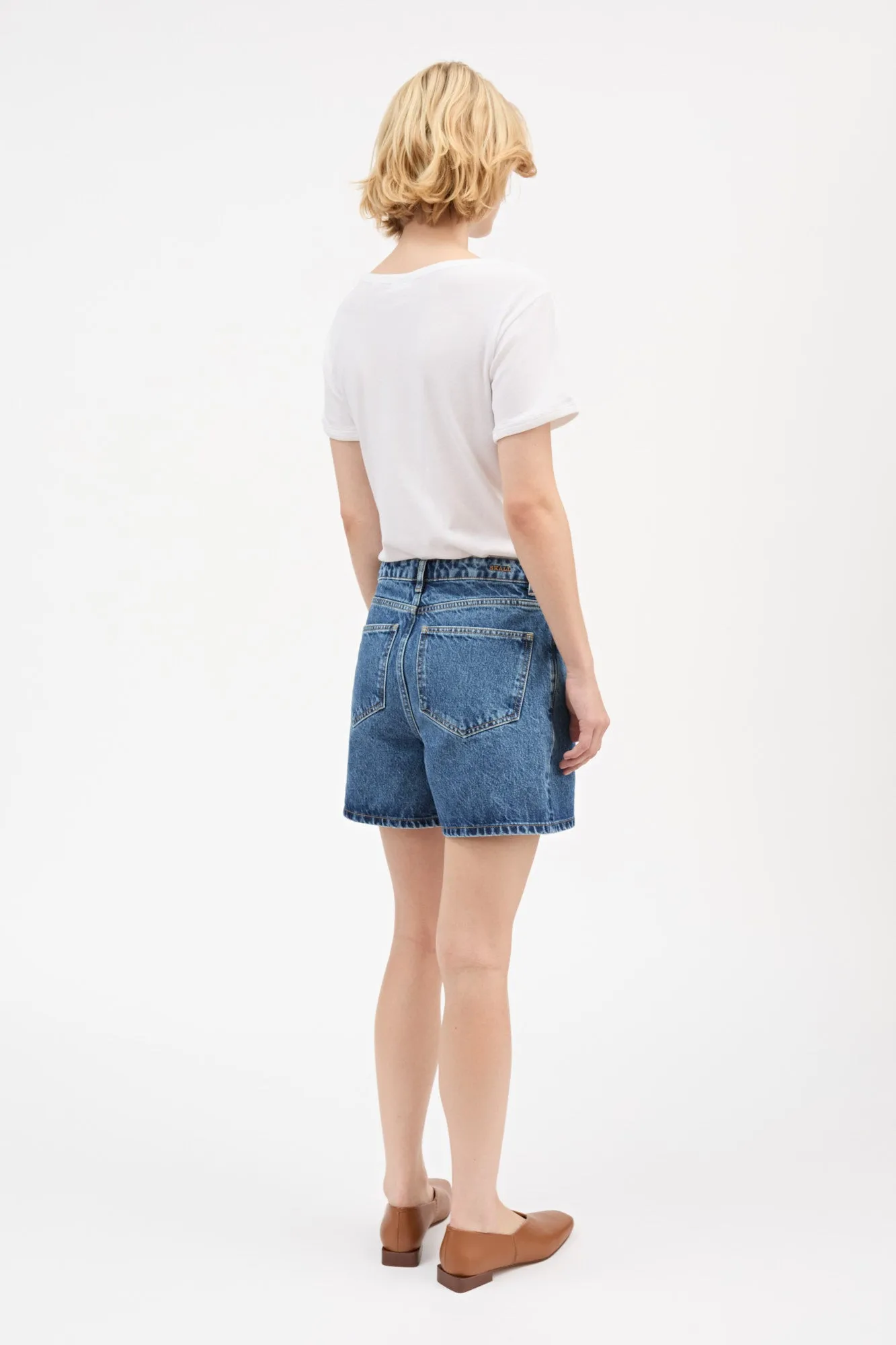 Willie shorts - Slouchy blue sold by Skall Studio product image thumbnail 4