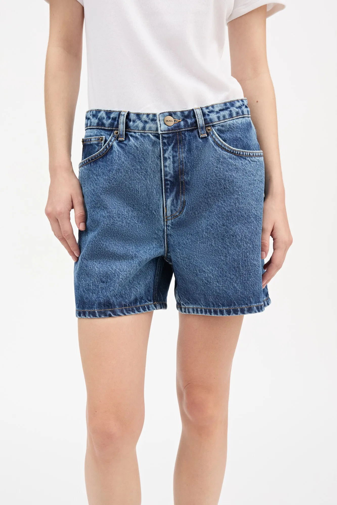 Willie shorts - Slouchy blue sold by Skall Studio product image thumbnail 3