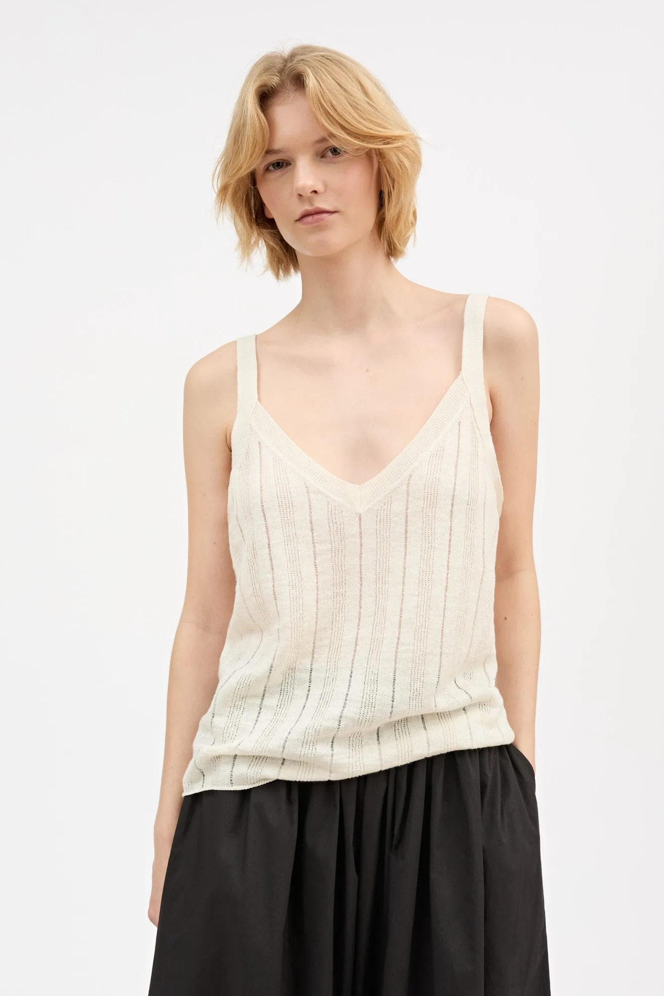 Toscany top - Ecru sold by Skall Studio product image thumbnail 2