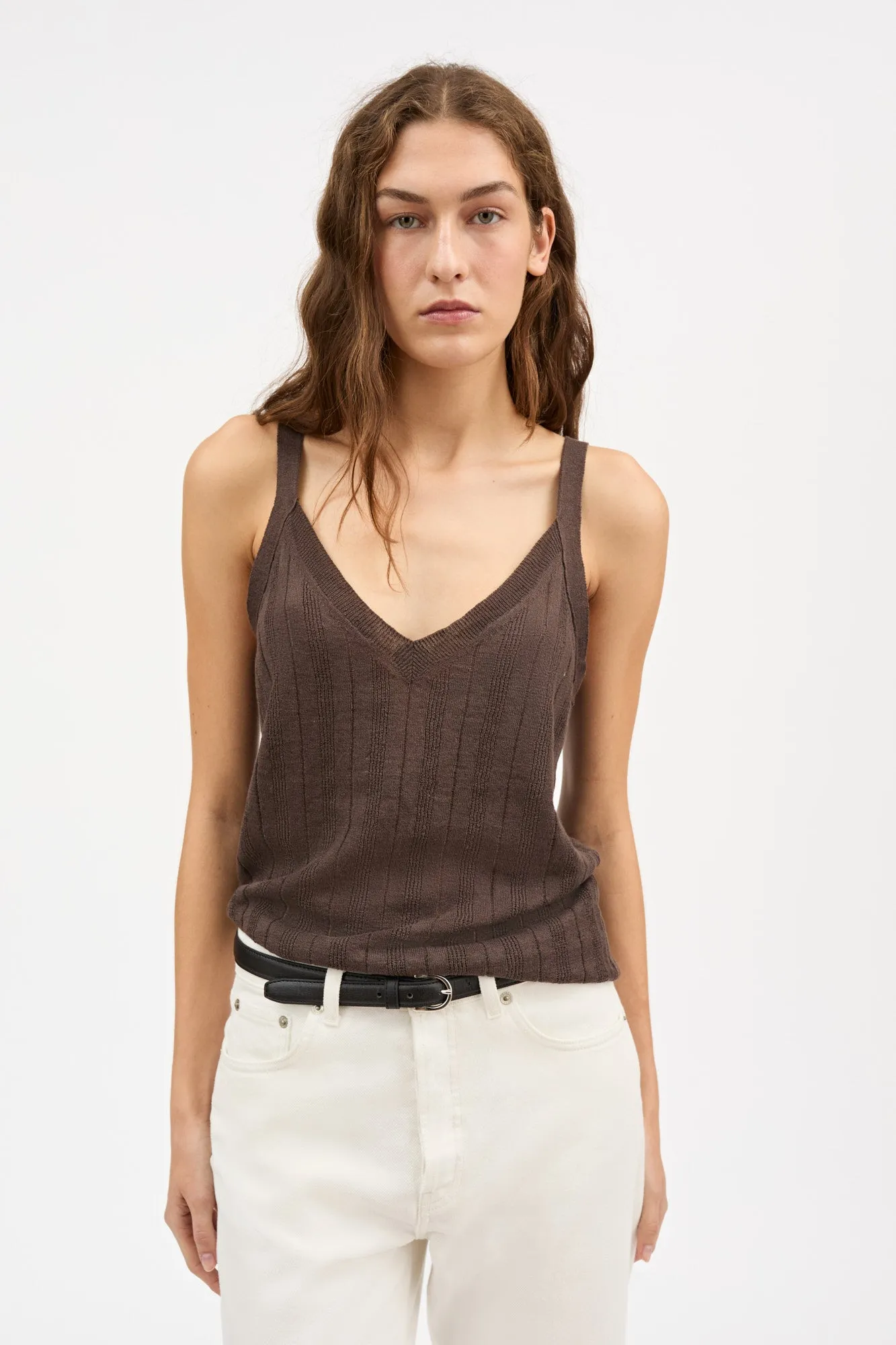 Toscany top - Brown sold by Skall Studio product image thumbnail 2