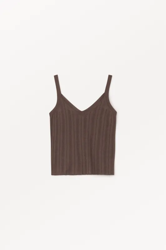 Toscany top - Brown made by Skall Studio