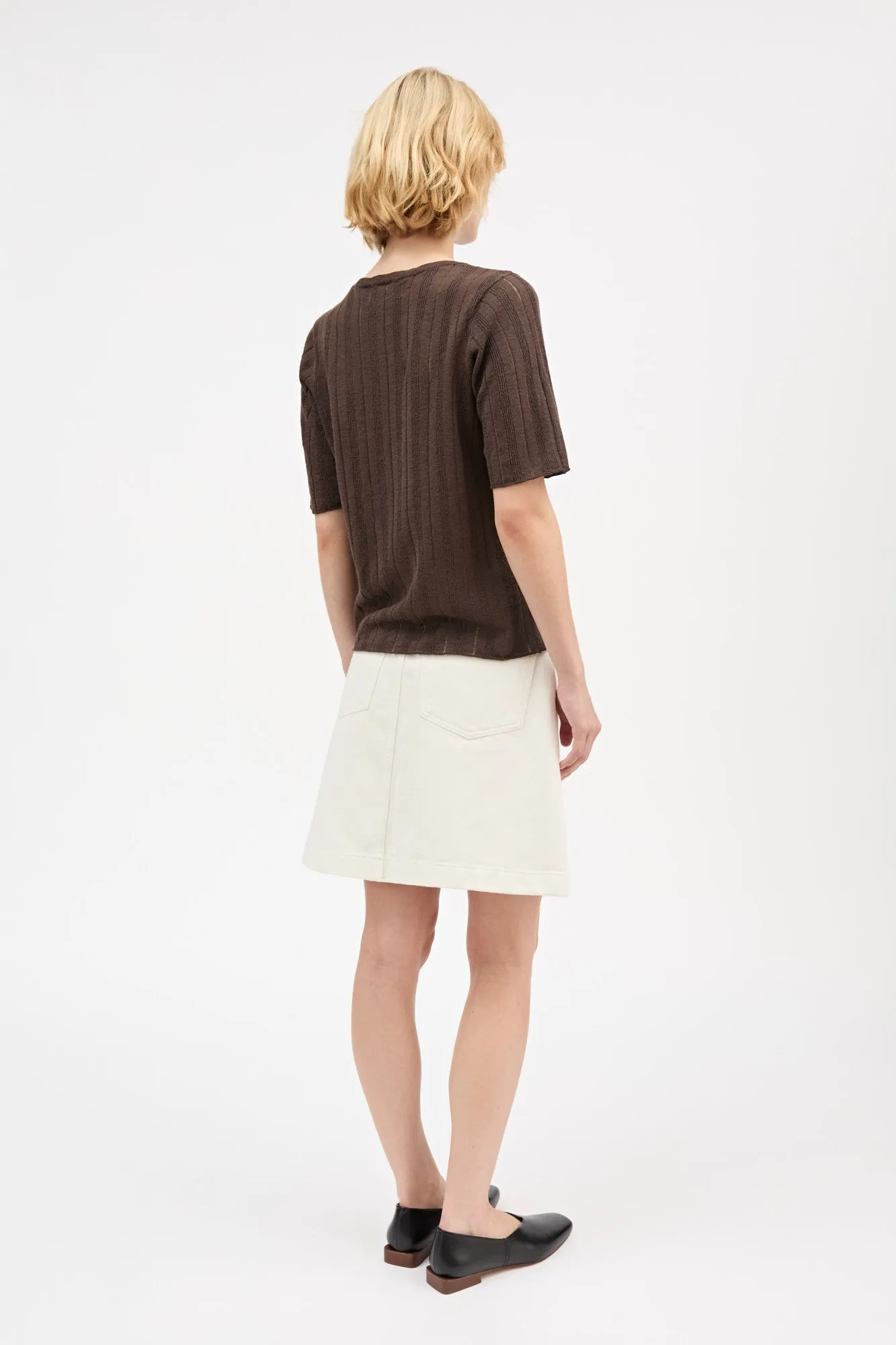 Toscany tee - Brown sold by Skall Studio product image thumbnail 4