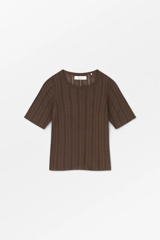 Toscany tee - Brown made by Skall Studio