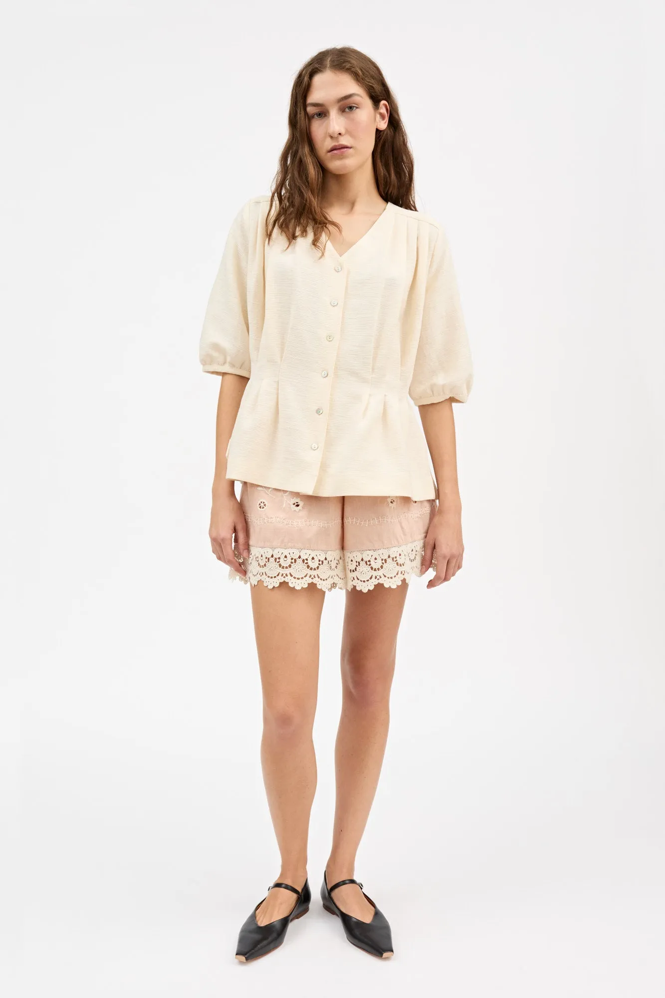Tallulah shorts - Antique Rose sold by Skall Studio product image thumbnail 3
