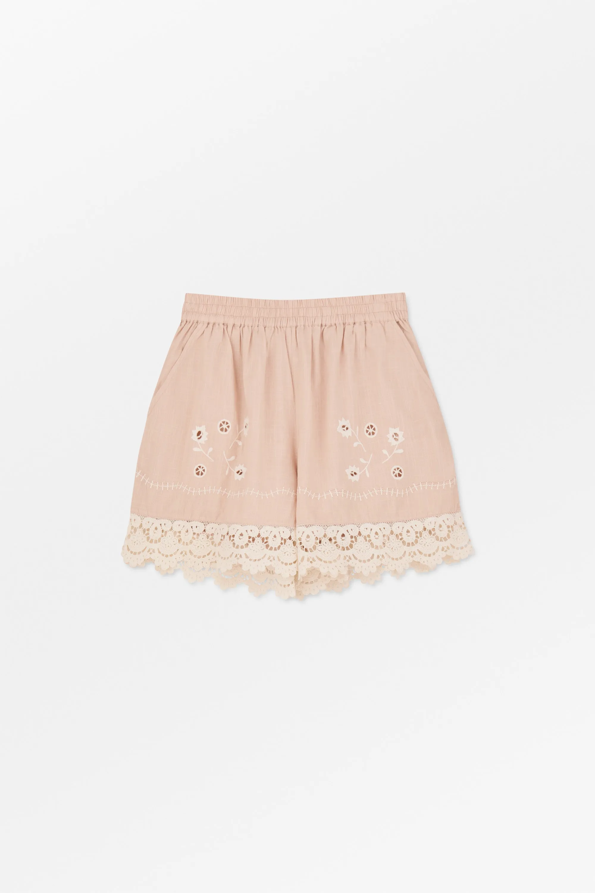 Tallulah shorts - Antique Rose sold by Skall Studio