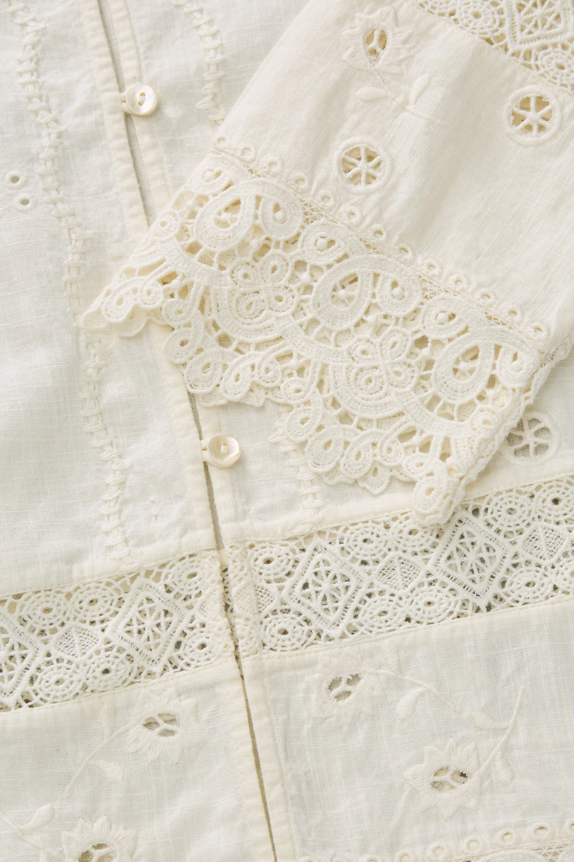Tallulah shirt - Antique white sold by Skall Studio product image thumbnail 5
