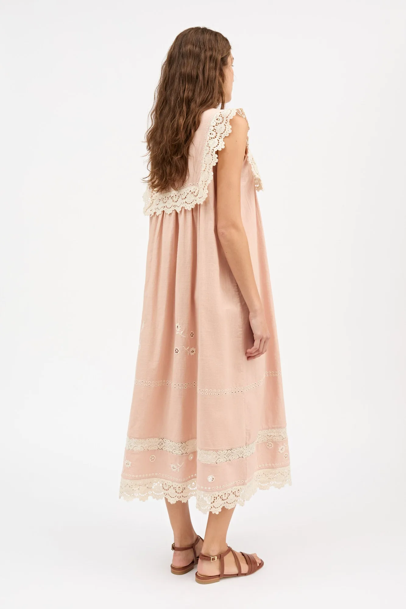 Tallulah dress - Antique Rose sold by Skall Studio product image thumbnail 4